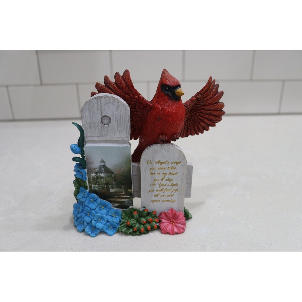 Thomas Kinkade Our Love Is Eternal Cardinal Figurine A Love Filled With Joys